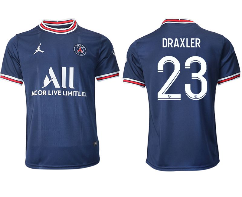 Men 2021-2022 Club Paris St German home aaa version blue #23 Soccer Jersey